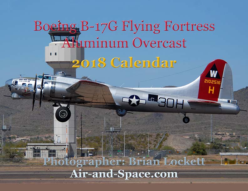 Lockett Books Calendar Catalog: Boeing B-17G Flying Fortress Aluminum Overcast